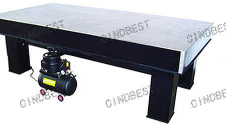 Air-floating automatic balance vibration free table